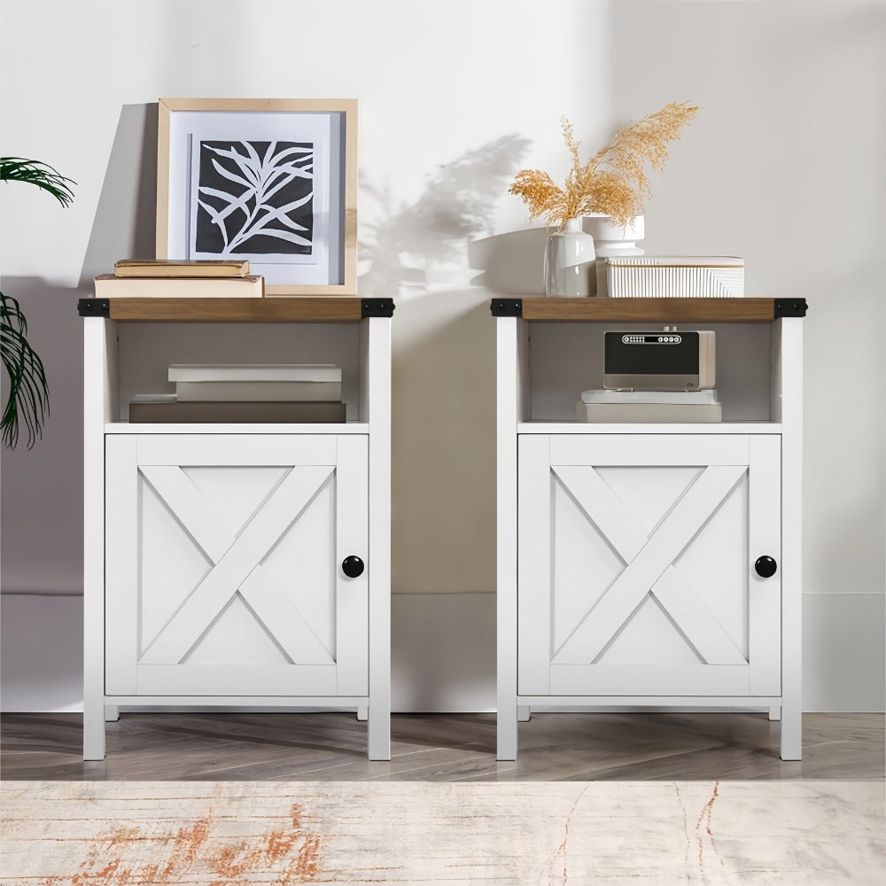 Nightstand with Hidden Storage and Multiple Color Options for Bedroom detail image - detail view 8