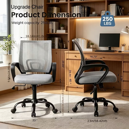 Office Chair, Ergonomic Desk Chair for Comfortable Everyday Seating detail image - detail view 6