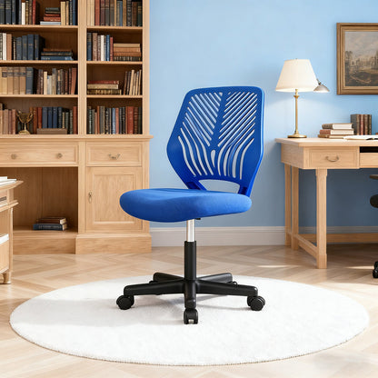 Office Chair shown in the Blue option