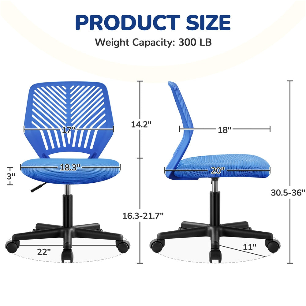 Office Chair with Adjustable Height and Lumbar Support for Home Office detail image - detail view 24