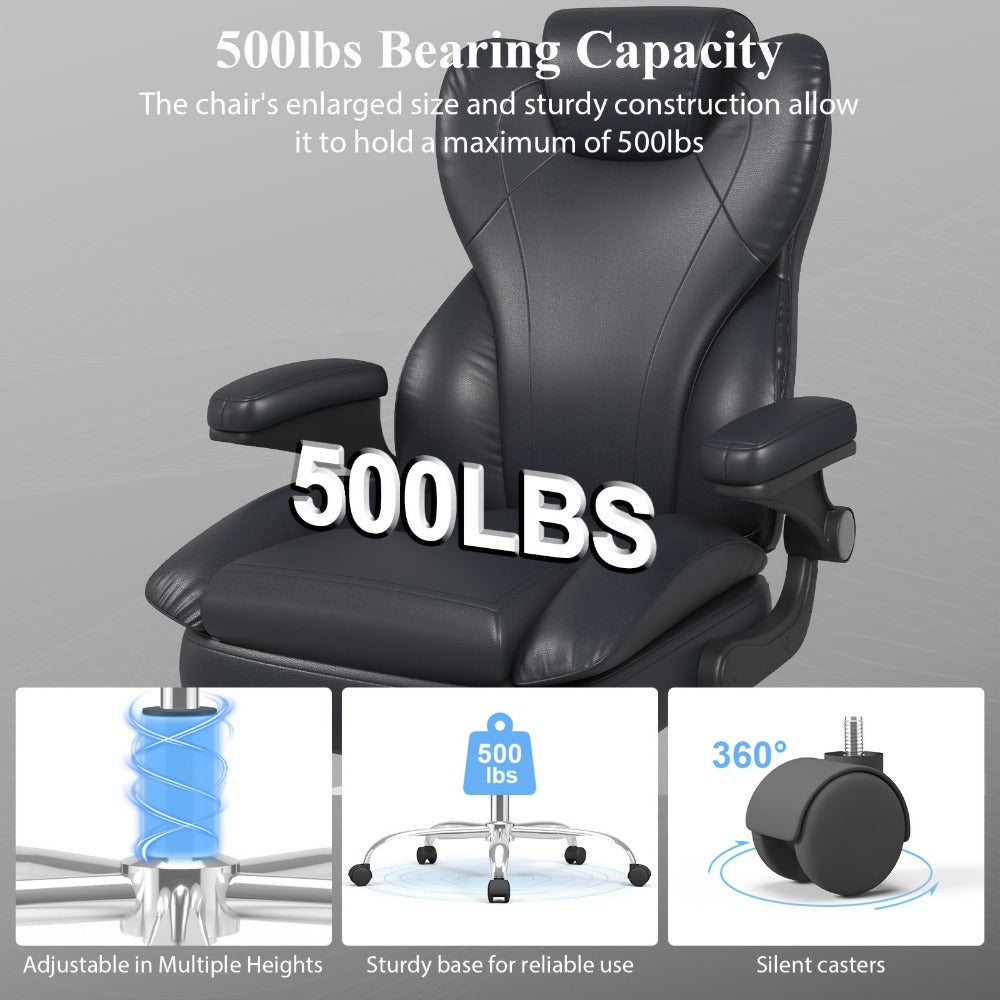 Office Chair with Armrests for Comfortable Everyday Seating in Home Office detail image - detail view 10