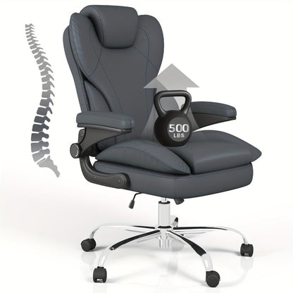Office Chair with Armrests for Comfortable Everyday Seating in Home Office detail image - detail view 6