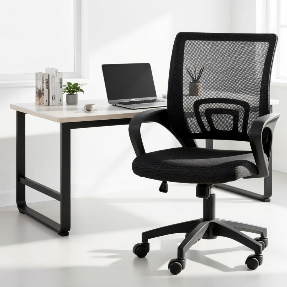 Office Chair with Lumbar Support and Adjustable Height for Home Office detail image - detail view 10