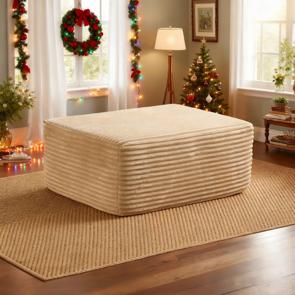 Ottoman, Shoe Changing Stool for Comfortable Everyday Seating in Living Room detail image - detail view 4