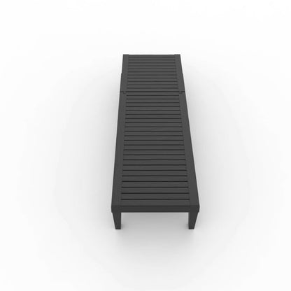 Outdoor Lounge Chair with Adjustable Backrest and Waterproof Protection for Patio detail image - detail view 10