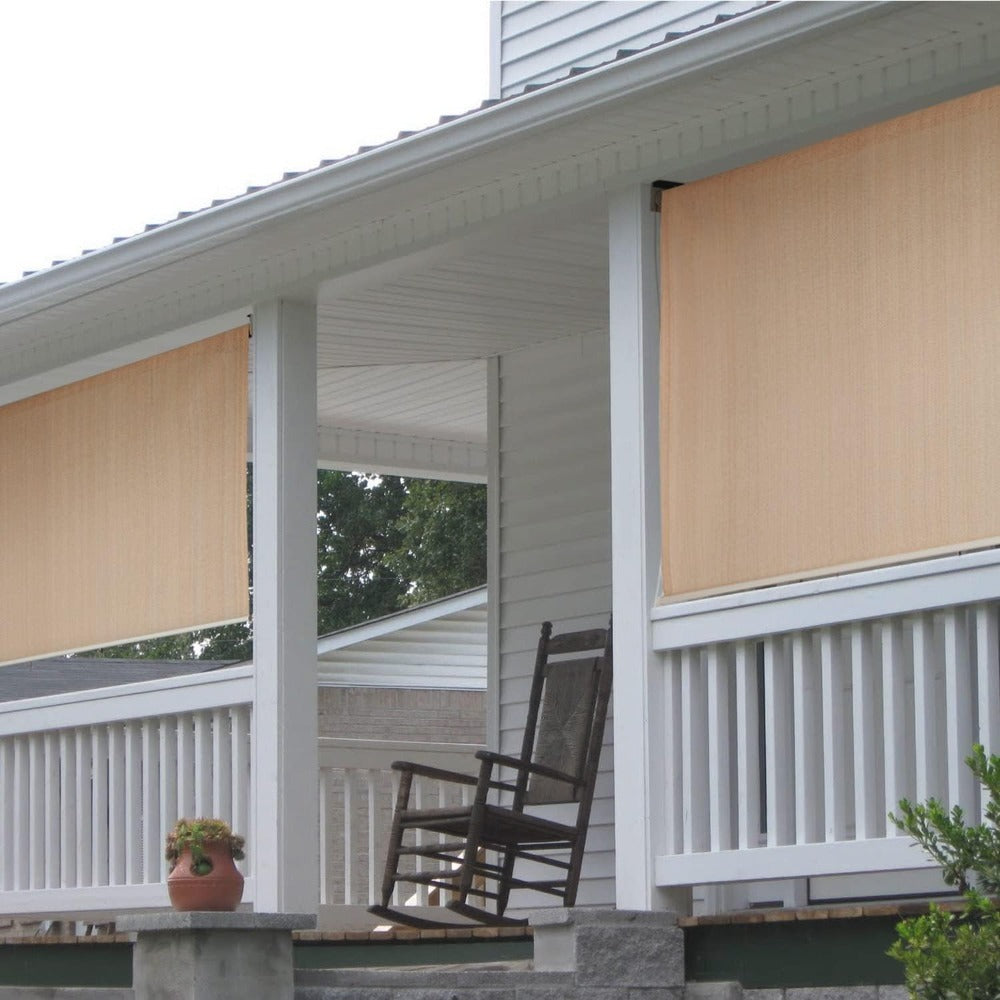 Outdoor Patio Roller Shade with Multiple Color Options for Outdoor Shade and Protection detail image - detail view 11