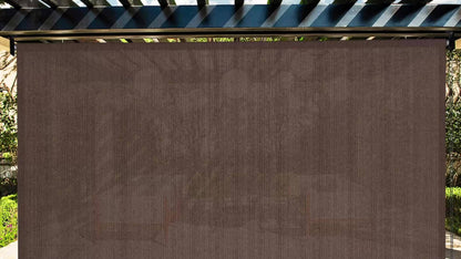 Outdoor Patio Roller Shade with Multiple Color Options for Outdoor Shade and Protection detail image - detail view 14