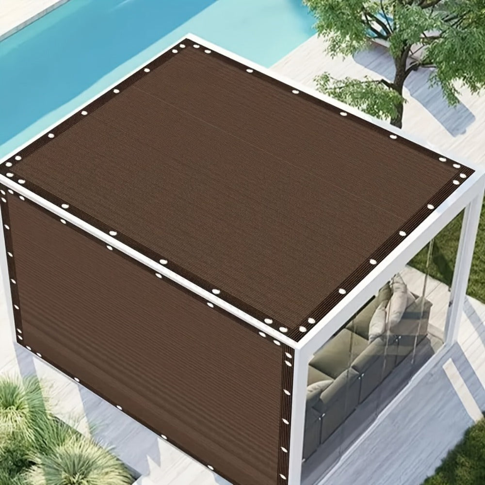 Outdoor Patio Roller Shade with Reinforced Corners for Outdoor Shade and Protection detail image - detail view 10