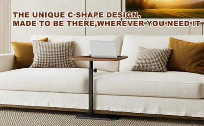 Outdoor Side Table with 360° Swivel for Outdoor Serving and Relaxation in Patio detail image - detail view 16