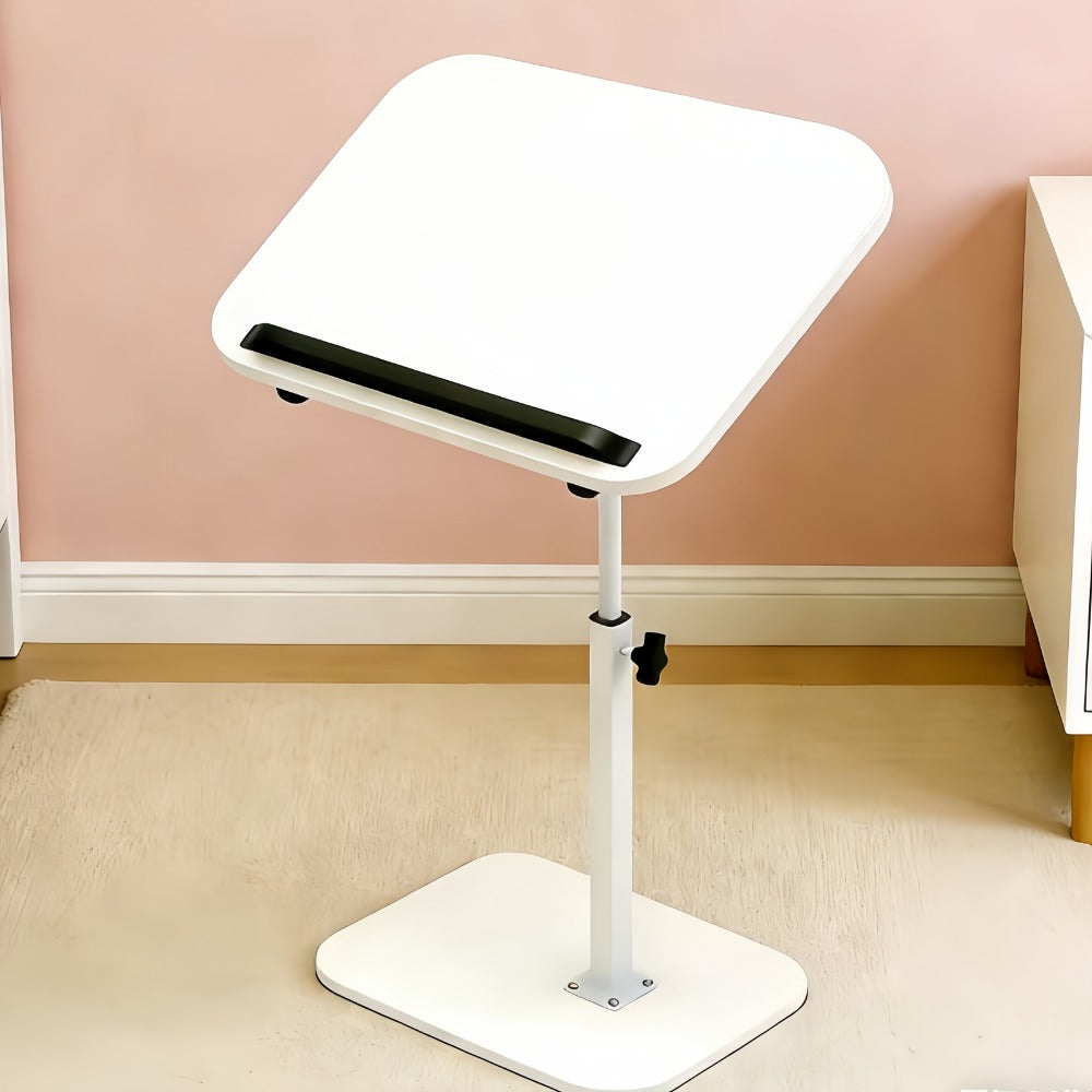 Outdoor Side Table with 360° Swivel for Outdoor Serving and Relaxation in Patio detail image - detail view 5