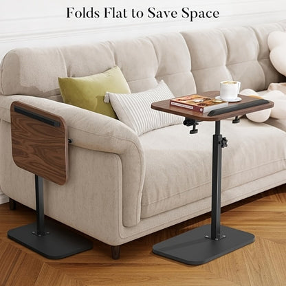 Outdoor Side Table with 360° Swivel for Outdoor Serving and Relaxation in Patio detail image - detail view 7
