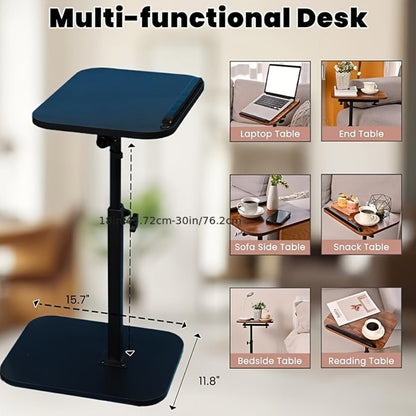 Outdoor Side Table with Adjustable Height for Outdoor Serving and Relaxation in Patio detail image - detail view 3