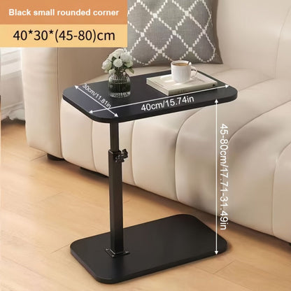 Outdoor Side Table with Adjustable Height for Outdoor Serving and Relaxation in Patio detail image - detail view 4