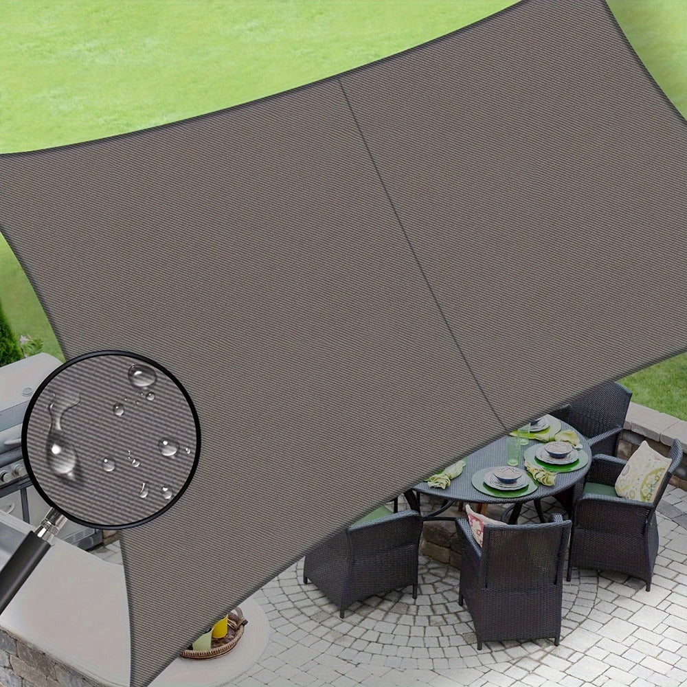 Outdoor Sun Shade Sail with UV Protection and Waterproof Protection for Patio detail image - detail view 10