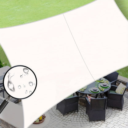 Outdoor Sun Shade Sail with UV Protection and Waterproof Protection for Patio detail image - detail view 13