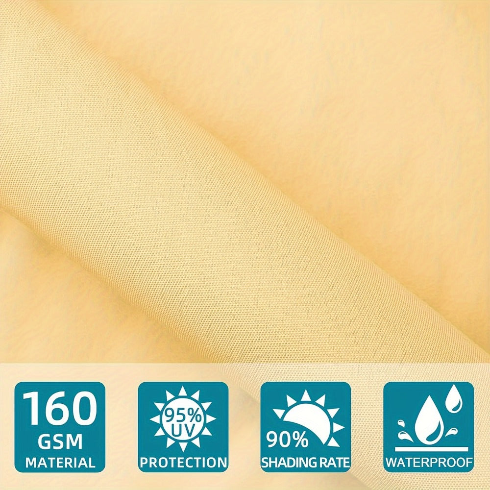 Outdoor Sun Shade Sail with UV Protection and Waterproof Protection for Patio detail image