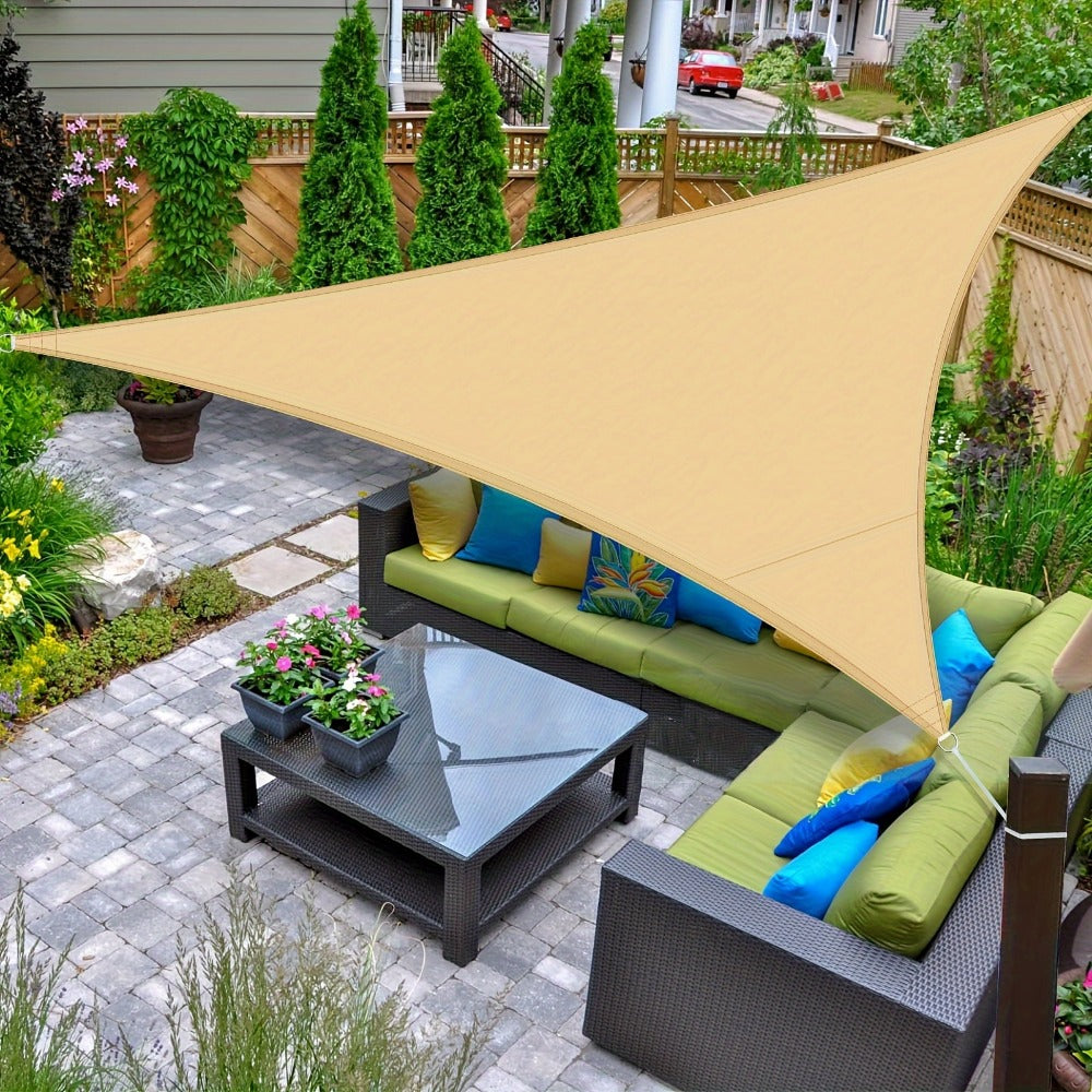 Outdoor Sun Shade Sail with UV Protection and Waterproof Protection for Patio detail image - detail view 9