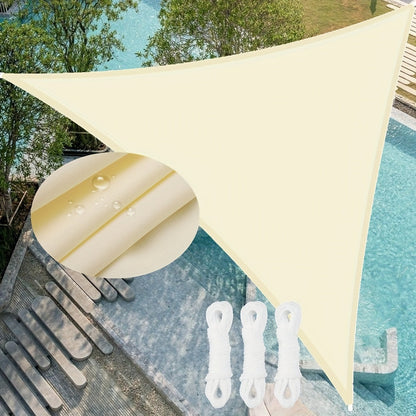 Shade Sail shown in the Beige, 78.74x78.74x78.74inch option
