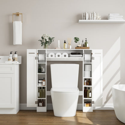 Over-the-Toilet Storage Organizer, Bathroom Space Saver for Organized Everyday Storage detail image