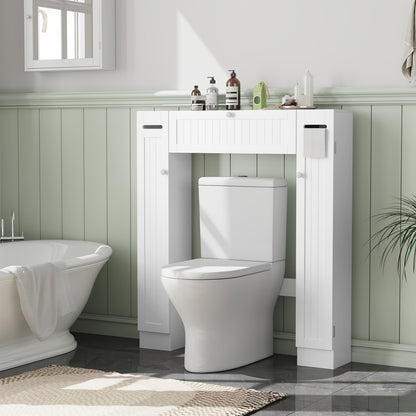 Over Toilet Cabinet shown in the White option