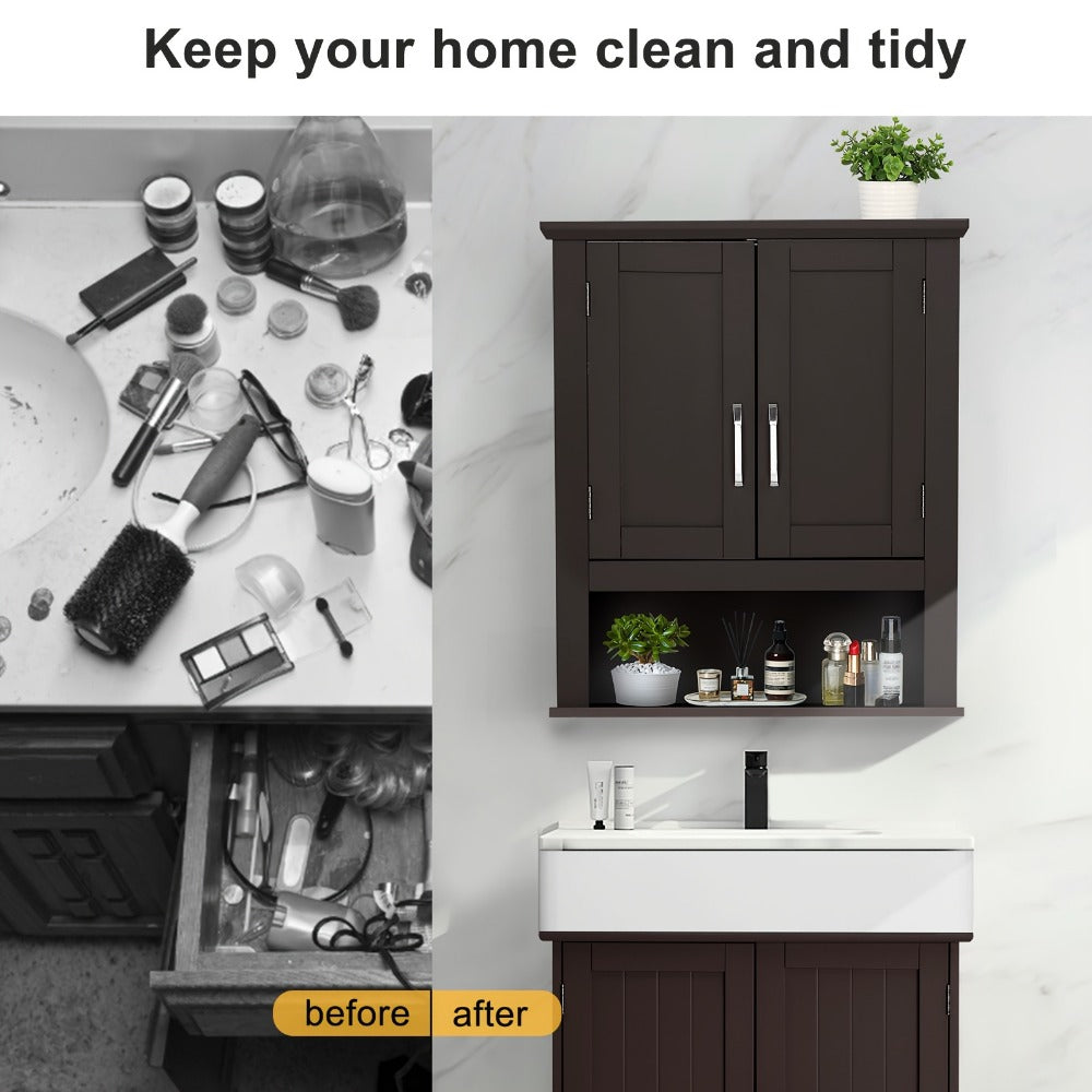 Over-the-Toilet Storage Organizer with Hidden Storage for Organized Everyday Storage detail image - detail view 5