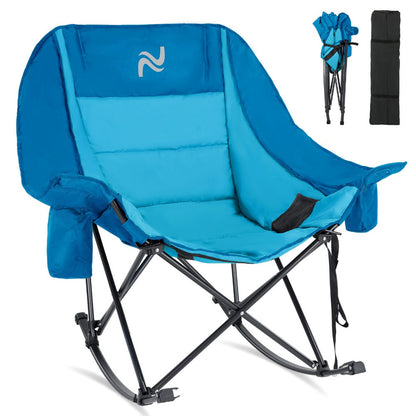 Oversized Camping Chair with High Back for Comfortable Everyday Seating in Patio detail image - detail view 13