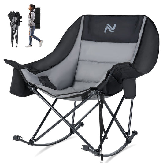 Oversized Camping Chair with High Back for Comfortable Everyday Seating in Patio detail image
