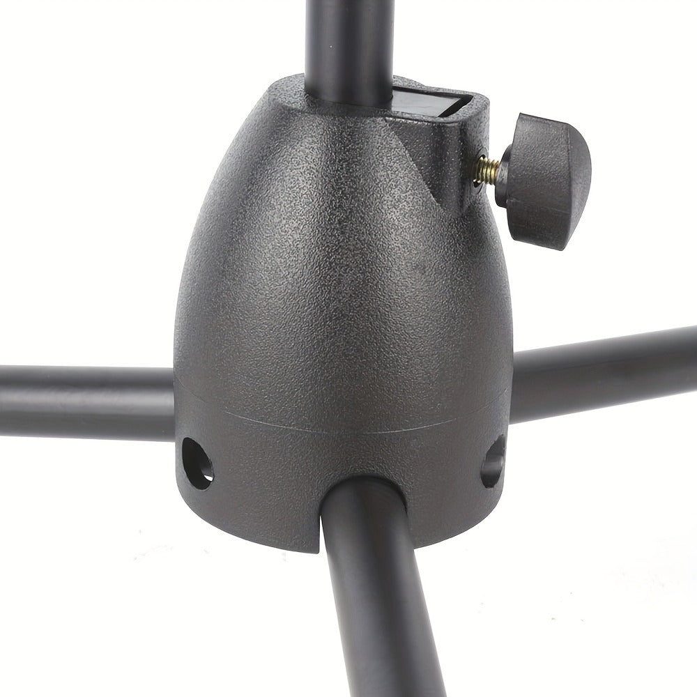 Pair of Adjustable Tripod Microphone Boom Stands for Stage and Studio detail image - detail view 9