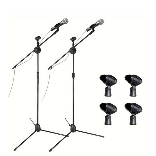 Adjustable Microphone Boom Stand shown in the main product view
