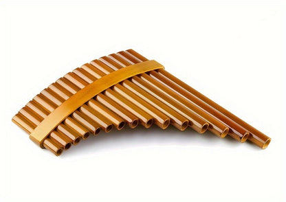 Pan Flute, Brown, Flutes, Key for Lessons and Practice for Home Practice, Rehearsal detail image - detail view 11