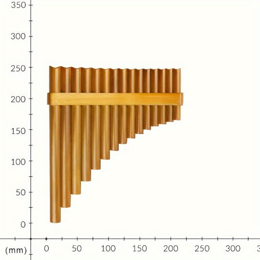 Pan Flute, Brown, Flutes, Key for Lessons and Practice for Home Practice, Rehearsal detail image