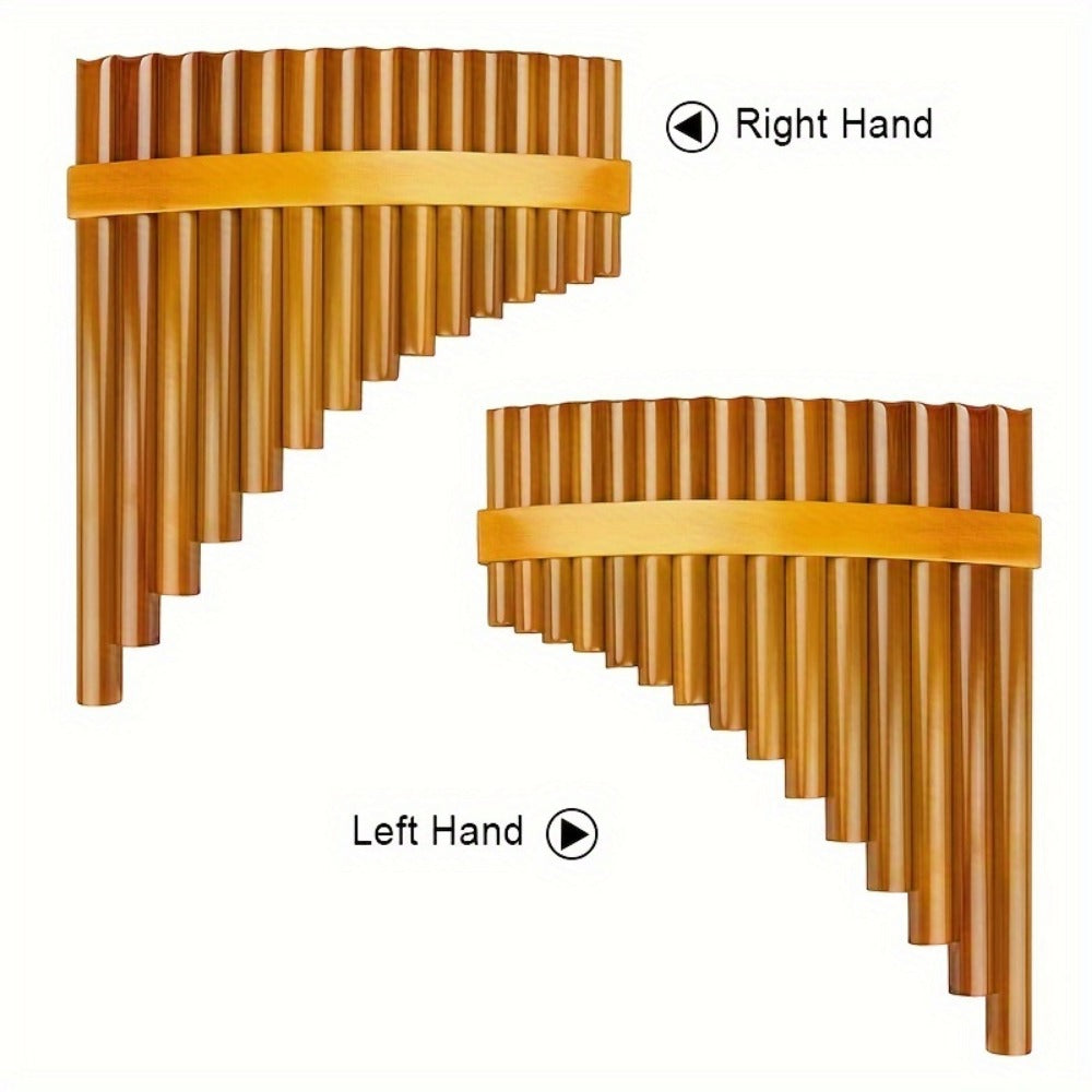 Pan Flute, Brown, Flutes, Key for Lessons and Practice for Home Practice, Rehearsal detail image - detail view 5
