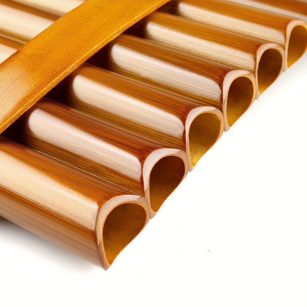 Pan Flute, Brown, Flutes, Key for Lessons and Practice for Home Practice, Rehearsal detail image - detail view 7