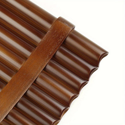 Pan Flute, Pipes, Bamboo, Made for Lessons and Practice for Home Practice, Rehearsal detail image - detail view 4