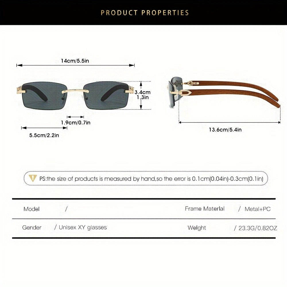 Party Glasses - 6 Pack Retro Vintage Fashion Eyewear for Men & Women, Fun Photo Booth - product detail view 2