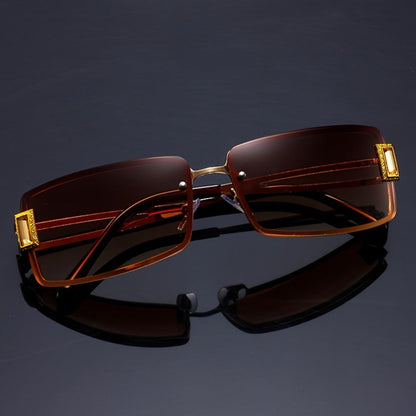 Party Glasses - Oversized Square for Men Women Extra Large Luxury Gradient Ombre Retro - product detail view 16