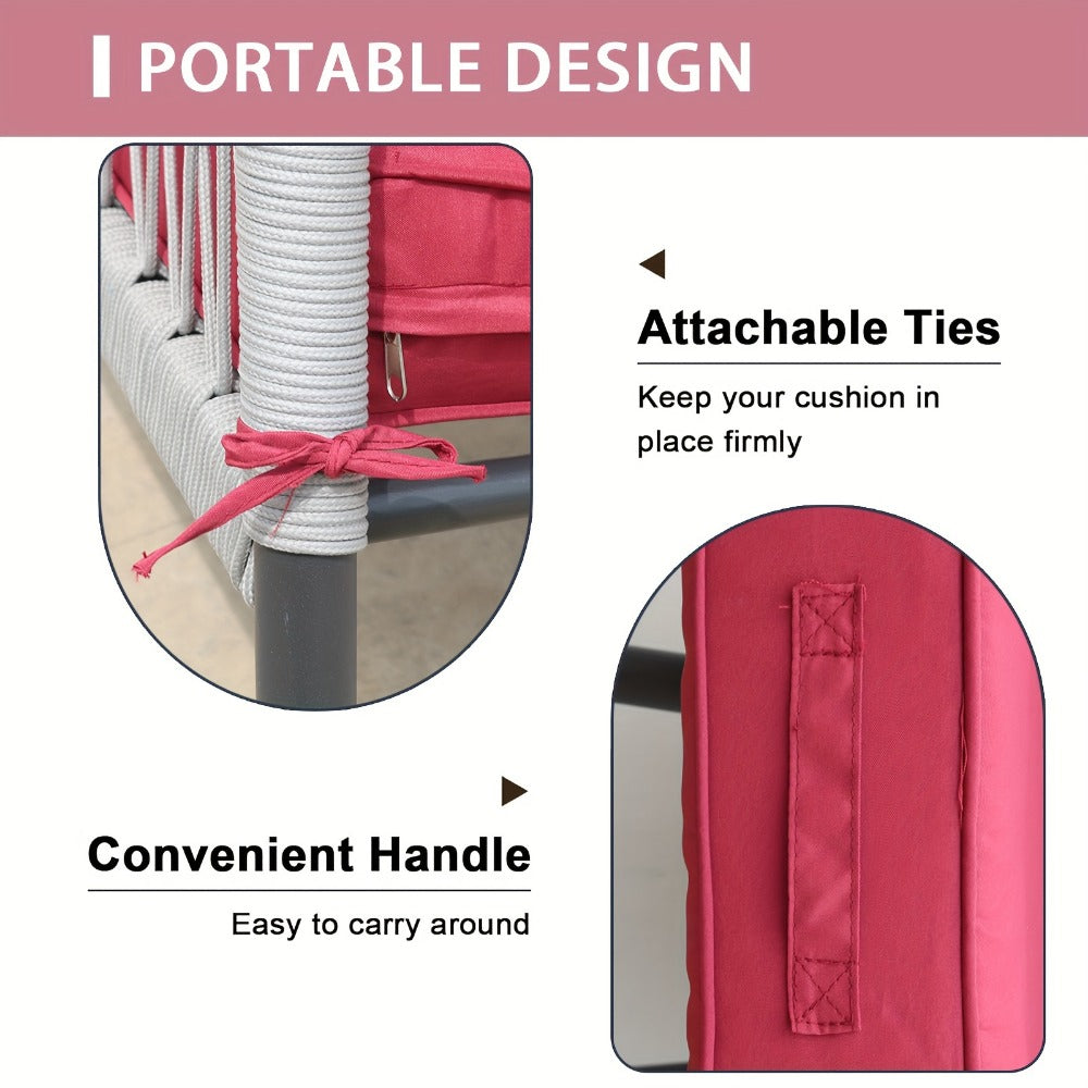 Patio Cushion with Washable Cover for Comfort and Furniture Refresh detail image - detail view 10