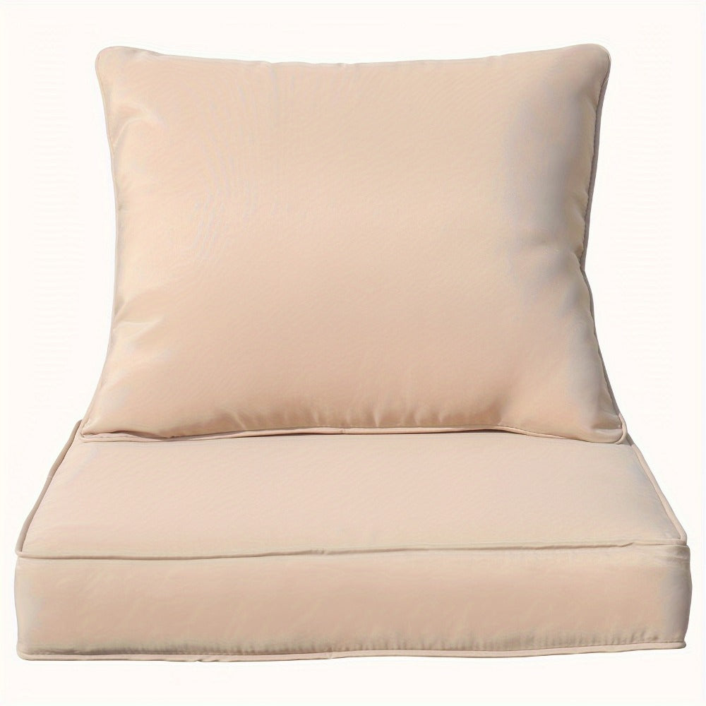 Patio Cushion, Outdoor Deep Seat Cushions Set 24x24 Inch Patio Furniture Cushions shown in the main product view