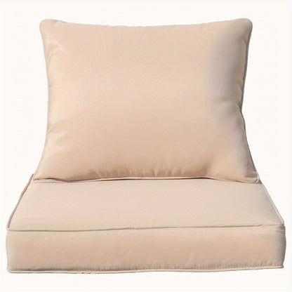 Patio Cushion, Outdoor Deep Seat Cushions Set 24x24 Inch Patio Furniture Cushions shown in the main product view
