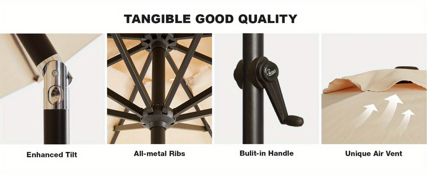 Patio Umbrella, Outdoor Table Umbrella for Outdoor Shade and Protection detail image - detail view 19