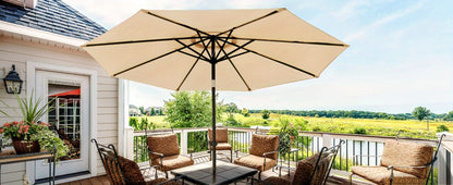 Patio Umbrella, Outdoor Table Umbrella for Outdoor Shade and Protection detail image - detail view 20