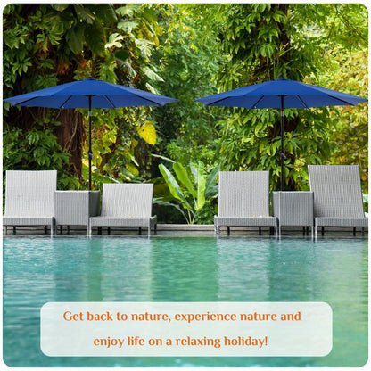 Patio Umbrella, Outdoor Table Umbrella for Outdoor Shade and Protection detail image - detail view 5