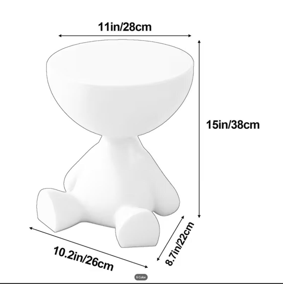 Plastic Nightstand with Cup Holder and Tool-Free Assembly for Bedroom detail image - detail view 12
