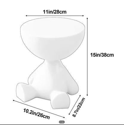 Plastic Nightstand with Cup Holder and Tool-Free Assembly for Bedroom detail image - detail view 12