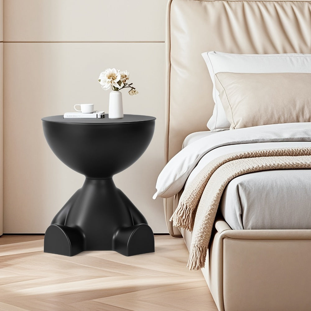 Plastic Nightstand with Stackable Design and Side Table for Bedroom detail image - detail view 8