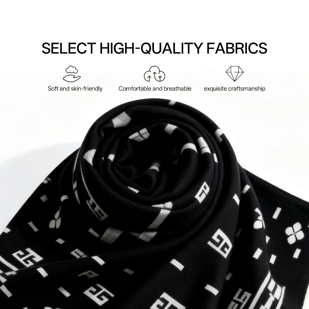 Ponchos & Shawls - Poncho for Men Vintage Geometric Pattern Tassel Detail Warm Acrylic Shawl - product detail view 7