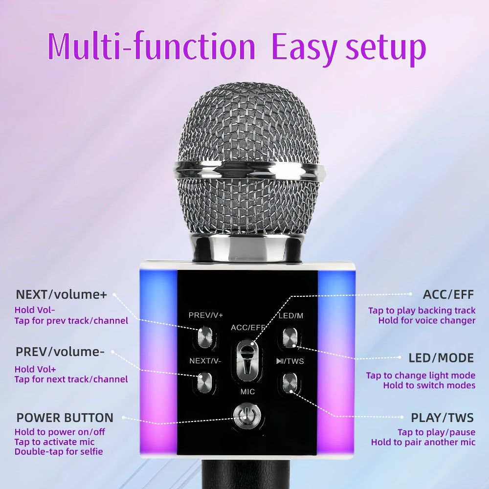 Portable Karaoke System, Rechargeable, Wireless, Limited, Time for Parties and Karaoke detail image - detail view 22