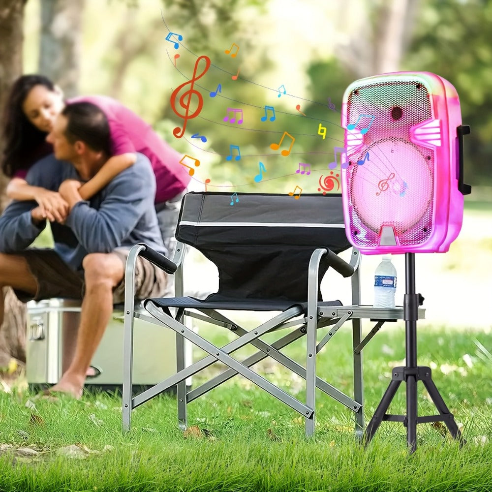Portable Karaoke System, RGB, Remote Control, Rechargeable for Parties and Karaoke detail image - detail view 4