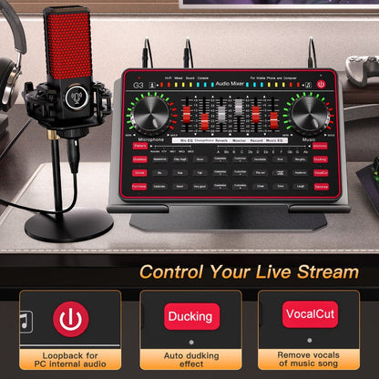 Portable Karaoke System, Wireless, USB, Podcast, Influencer, KOL for Parties and Karaoke detail image - detail view 7