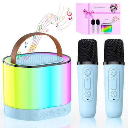 Portable PA Speaker shown in the Blue option